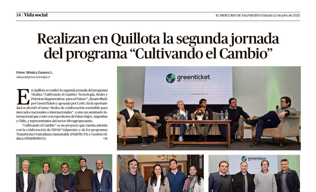 El Mercurio Newspaper Clipping